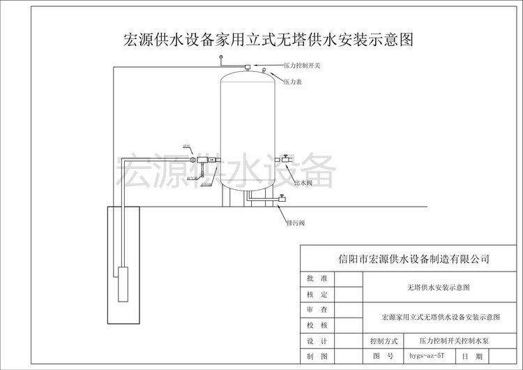 無(wú)塔供水器怎么安裝？